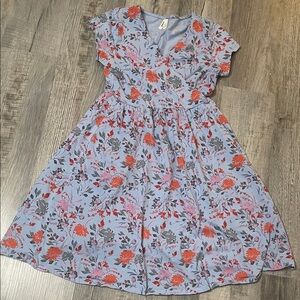 Pact cotton floral Dress